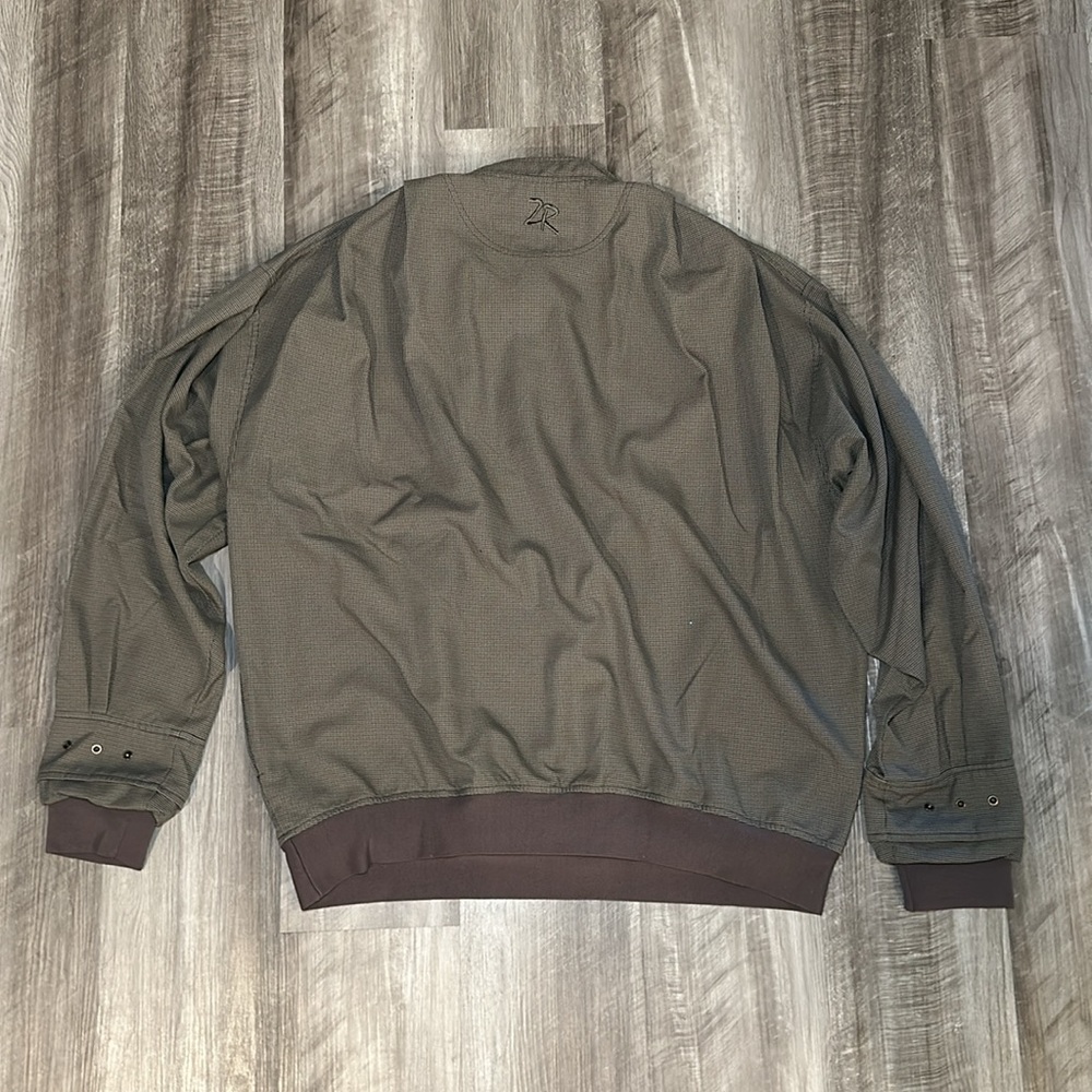 Zero Restriction Golf Quarter Snap Button Pullove… - image 3